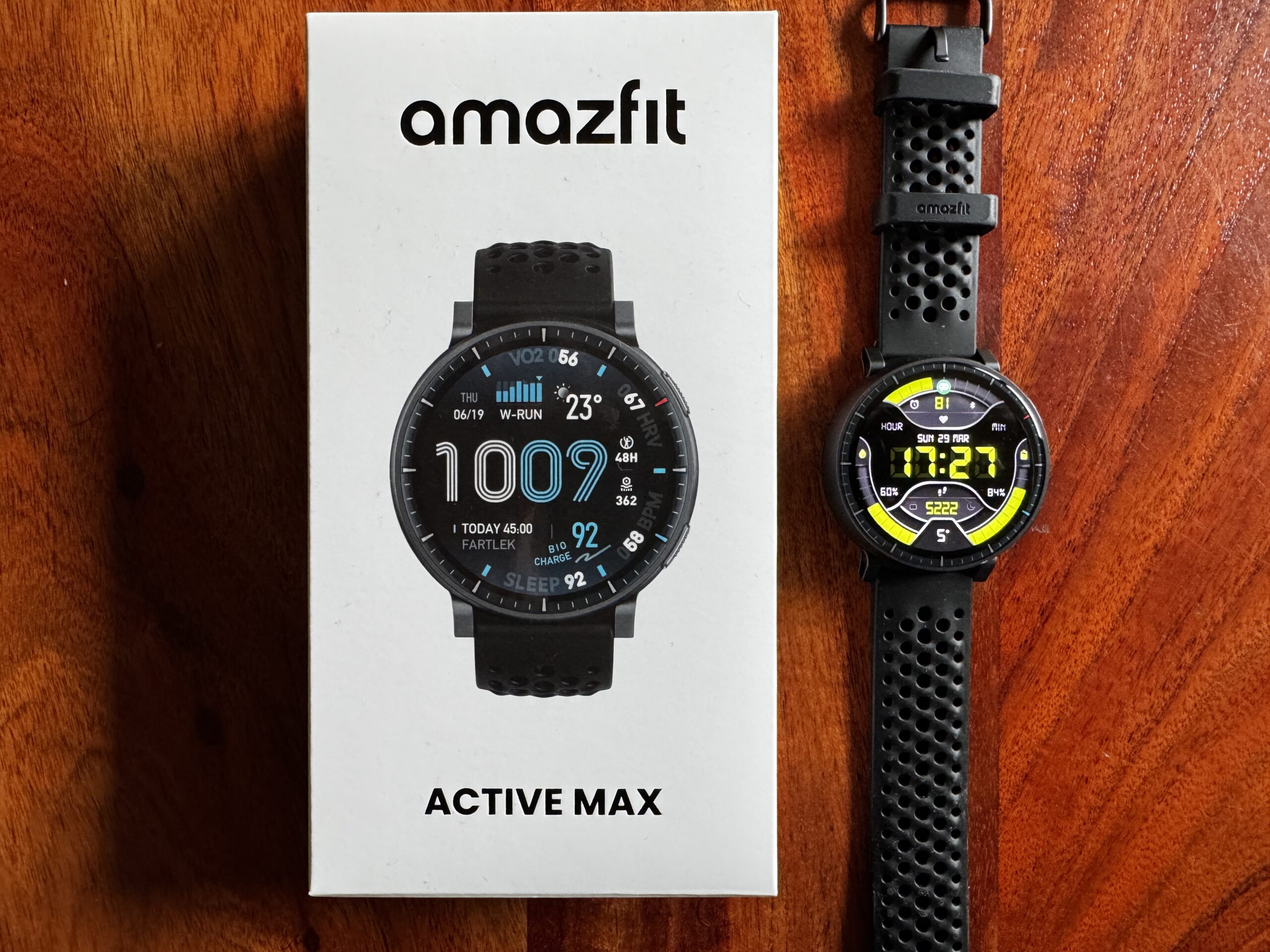 Amazfit Active Max: Die Wahl der Qual