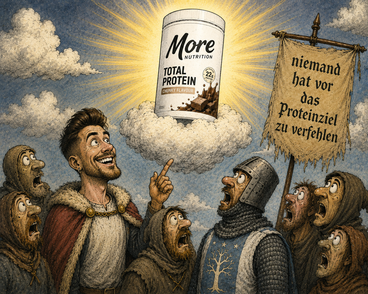 Der More-Kult: Proteinpulver, Peak-Hype und die Kunst, aus einem Shake eine Religion zu machen